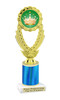 Crown theme trophy.   Great for your Pageants, contests, activities and more  Choice of color and trophy height. 