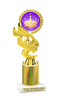 Crown theme trophy.   Great for your Pageants, contests, activities and more  Choice of color and trophy height. 