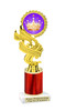 Crown theme trophy.   Great for your Pageants, contests, activities and more  Choice of color and trophy height. 