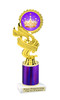 Crown theme trophy.   Great for your Pageants, contests, activities and more  Choice of color and trophy height. 