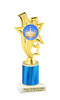 Crown theme trophy.   Great for your Pageants, contests, activities and more  Choice of color and trophy height. 