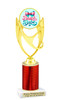 Beach theme trophy.   Great for your Pageants, contests, activities and more  Choice of color and trophy height. 