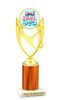 Beach theme trophy.   Great for your Pageants, contests, activities and more  Choice of color and trophy height. 