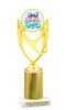 Beach theme trophy.   Great for your Pageants, contests, activities and more  Choice of color and trophy height. 