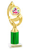 Summer theme trophy.   Great for your Pageants, contests, activities and more  Choice of color and trophy height. 