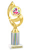 Summer theme trophy.   Great for your Pageants, contests, activities and more  Choice of color and trophy height. 