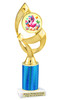 Summer theme trophy.   Great for your Pageants, contests, activities and more  Choice of color and trophy height. 