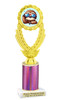 Summer theme trophy.   Great for your Pageants, contests, activities and more  Choice of color and trophy height. 