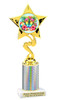 Flip Flop theme trophy.   Great for your Pageants, contests, activities and more  Choice of color and trophy height. 