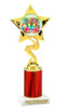 Flip Flop theme trophy.   Great for your Pageants, contests, activities and more  Choice of color and trophy height. 