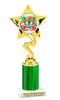 Flip Flop theme trophy.   Great for your Pageants, contests, activities and more  Choice of color and trophy height. 