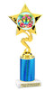 Flip Flop theme trophy.   Great for your Pageants, contests, activities and more  Choice of color and trophy height. 