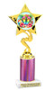 Flip Flop theme trophy.   Great for your Pageants, contests, activities and more  Choice of color and trophy height. 