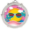Summer theme medal available in gold, silver or bronze. Great for your Pageants, contests, activities and more