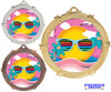 Summer theme medal available in gold, silver or bronze. Great for your Pageants, contests, activities and more
