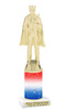 Patriotic trophy that will be great for any patriotic event, pageant and more.  Select base figure and trophy height.  