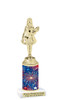 Patriotic trophy that will be great for any patriotic event, pageant and more.  Select base figure and trophy height.  