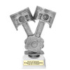 Automotive trophy.  Great trophy for car shows, contests, car guys and more.  Choice of base.    6" to 8" tall trophy
