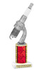 Automotive trophy.  Great trophy for car shows, contests, car guys and more.  Choice of base, column color and trophy height