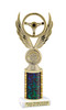 Automotive trophy.  Great trophy for car shows, contests, car guys and more.  Choice of base, column color and trophy height