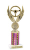 Automotive trophy.  Great trophy for car shows, contests, car guys and more.  Choice of base, column color and trophy height
