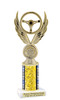 Automotive trophy.  Great trophy for car shows, contests, car guys and more.  Choice of base, column color and trophy height