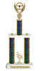 Automotive trophy.  Great trophy for car shows, contests, car guys and more.  Choice of  column color and trophy height.  Trophy heights starts at 14" tall.  Current Year.