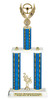 Automotive trophy.  Great trophy for car shows, contests, car guys and more.  Choice of  column color and trophy height.  Trophy heights starts at 14" tall.  Current Year.
