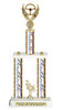 Automotive trophy.  Great trophy for car shows, contests, car guys and more.  Choice of  column color and trophy height.  Trophy heights starts at 14" tall.  Current Year.