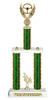 Automotive trophy.  Great trophy for car shows, contests, car guys and more.  Choice of  column color and trophy height.  Trophy heights starts at 14" tall.  Current Year.