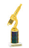 Automotive trophy.  Great trophy for car shows, contests, car guys and more.  Choice of base, column color and trophy height