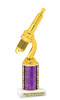 Automotive trophy.  Great trophy for car shows, contests, car guys and more.  Choice of base, column color and trophy height