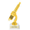 Automotive trophy.  Great trophy for car shows, contests, car guys and more.  Choice of base.    6" to 8" tall trophy