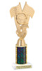 Automotive trophy.  Great trophy for car shows, contests, car guys and more.  Choice of base, column color and trophy height