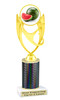 Watermelon theme trophy.   Great for your Watermelon Festivals, contests, activities and more  Choice of color and trophy height. 