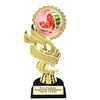 Watermelon trophy. 6" - 8" tall.  Great for your Watermelon Festival events,  baking, cookies, dessert competitions,  and more. 