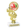 Watermelon trophy. 6" - 8" tall.  Great for your Watermelon Festival events,  baking, cookies, dessert competitions,  and more. 