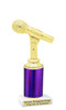 Great for your karaoke, singing contests, talent competitions and more!  Choice of color and trophy height. 