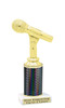 Great for your karaoke, singing contests, talent competitions and more!  Choice of color and trophy height. 