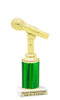Great for your karaoke, singing contests, talent competitions and more!  Choice of color and trophy height. 