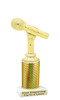 Great for your karaoke, singing contests, talent competitions and more!  Choice of color and trophy height. 