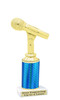 Great for your karaoke, singing contests, talent competitions and more!  Choice of color and trophy height. 
