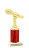 Great for your karaoke, singing contests, talent competitions and more!  Choice of color and trophy height. 