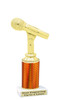 Great for your karaoke, singing contests, talent competitions and more!  Choice of color and trophy height. 