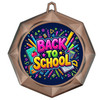 School - Back to School theme medal.  Great for Back to School events, pageants and more.  Includes free back of medal engraving and neck ribbon