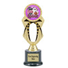 Too CUte to Spook trophy.  Great for your Halloween pageants, events, contests and more. 6.5" - 8.5" tall.  