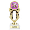 Too CUte to Spook trophy.  Great for your Halloween pageants, events, contests and more. 6.5" - 8.5" tall.  