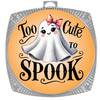 Halloween  theme medal. Great medal for all of your Fall - Halloween pageants, events, contests and more. Available in gold, silver or bronze finish. 