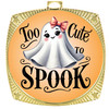 Halloween  theme medal. Great medal for all of your Fall - Halloween pageants, events, contests and more. Available in gold, silver or bronze finish. 