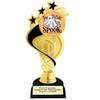 Too Cute to Spook trophy.  Great for your Halloween pageants, events, contests and more. 6.5" - 8.5" tall.  